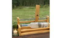 Bottle with Wooden Frame DIY Tool Versatile for Crafters, Hobbyists