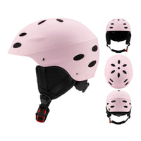 Adjustable Ski Helmet Hard-Shell Snowboard Helmet Ventilated Lightweight for Snowboarders, Snowboarding