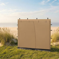 Double Layer Side Panel Skirted Tent Side Curtain Reinforced Bottom Border