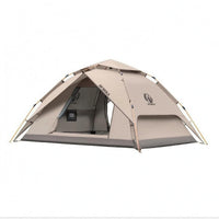 Double Layer Dome Tent Top Cover Double-Layer Tent Black Base Trim