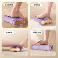 Foot Massager with Dual Rollers for Home Use