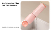 Easy to Clean 2-in-1 Lint Roller Scraper Gentle on Textile S Portable Washable Lint Roller Dustproof Cover for Travelers, Travel, Home