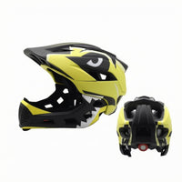 Full Face Helmet Hard Shell Sports Gear Streamlined for Children