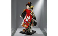 Kimono Geisha Figurine Hand-Crafted Japanese Geisha Doll Decorative