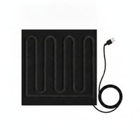 Insulated USB Heating Pad Electric Brooder Heating Mat Slim-Design Incubator Heater with USB Cable Compact for Breeders