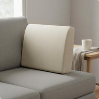 Sofa Back Cushion Even Surface Rectangular Backrest Cushion Khaki