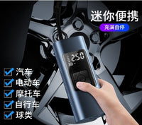 Portable Mini Electric Air Pump for Car Tires, Wireless Handheld