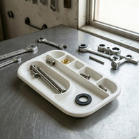 Compartment Tray Divided Hardware Organizer Tray Compact for Hobbyists