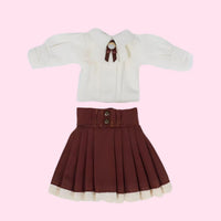 o.b.1.1.娃衣 罗马假日套装裙 12分 BJD 娃娃衣服阿巳体