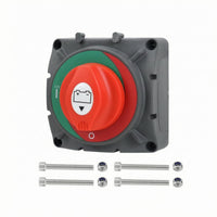 Battery Disconnect Switch 2-Position Rotary Battery Switch for Boat, Truck