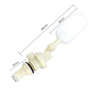 Built-in Filter Water Tank Buoyant Valve Reinforced ABS Tank Buoyant Valve Threaded Connection Plumbing Part Pivoting Joint
