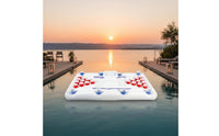 Inflatable Cup-Hole Raft Eco-Friendly PVC Cup-Hole Flotation Device Lightweight