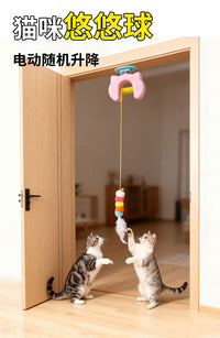 Automatic Yo-Yo Cat Toy for Interactive Play