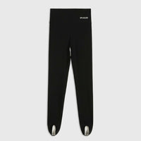 High Waist Gym Leggings for Women with Compression and Foot Design, Nylon Fitness for and Stretching Workouts