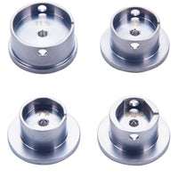 4 Pieces Threaded Metal Parts Replacement Hardware for Technicians