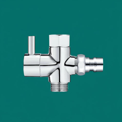 Sdoppiatore rubinetto inox anti-perdite
