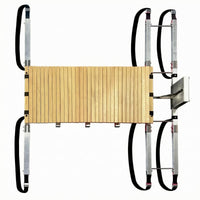 Aluminum Alloy Paddleboard Splicing Frame Metal Fittings Paddleboard Joining Frame Wooden Slat Board Connector