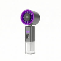 Usb Rechargeable Handheld Misting Fan Compact Handheld Fan with Mist Spray Cordless Battery Operated for Commuters