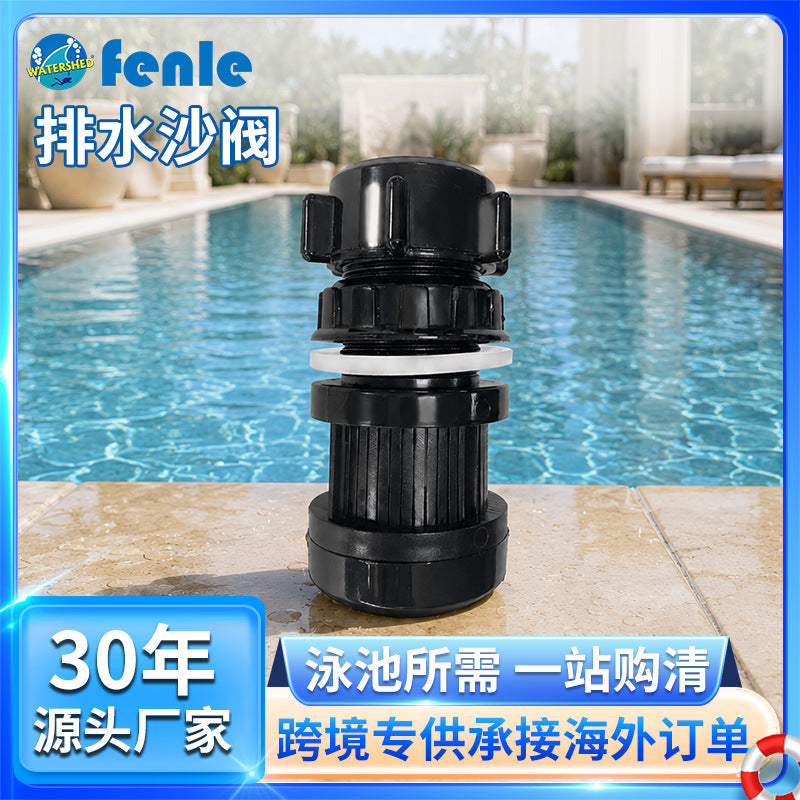 Pool Sand Filter Drain Valve Replacement Part for Swimming Pool Filtration