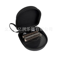 一件代发17音水晶EVA琴盒拇指琴加厚透明亚克力卡林巴拇指琴批发
