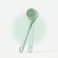 Rechargeable Bath Brush with Interchangeable Heads Waterproof Electric Bath Brush Deep Cleansing Back Scrubber with Long Handle Exfoliating for Elderly