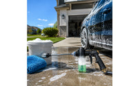 Foam Cannon with Extension Wand Ergonomic Spray with Foam Bottle Compatible