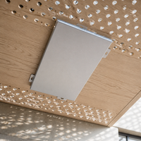 Perforated Aluminum Veneer Panel for Exterior Walls and Ceilings