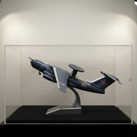 Beriev A-50U Model Alloy Build A-50U Scale Model Detailed Paint Display Figurine for Collectors, Shelf, Cabinet