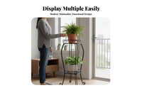 Wrought Iron Plant Rack Elegant Lines Wrought Iron Plant Stand Nordic Design