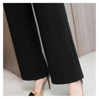 Women's Trouser Suits Three Piece Set with Jacket Vest and Pants for Office Wear, Ladies Casual in Solid Color, Polyester Blend Material