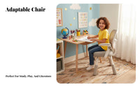 Adjustable Student Armchair Support Study Chair Ergonomic Design for Boys