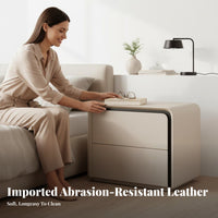 Bedside Drawer Unit Minimalist design Nightstand Fully Assembled for Homeowners