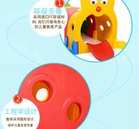 Elf Crawl Tunnel Toy for Kindergarten Small Outdoor Caterpillar Crawl Tunnel Indoor Time Crawl Tunnel