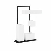 Rectangular Trough Planter Anti-Rust Rectangular Plant Pot Configurable Design Modern and Design for Homeowners, Gardeners