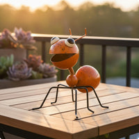 Metal Arthropod Figurine Wire Antennae Iron Arthropod Figurine Indoor Outdoor Use Home Decoration for Courtyard