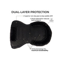 Silicone Saddle Pad with Fleece for Equestrian Use