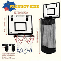 Dual-Function Fun Hanging Laundry Basket