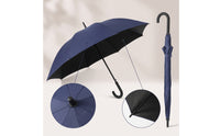 Slender Stick Umbrella Compact Long Umbrella Plain Water Repellent for Hotels, Businesses, Daily Commute, Events, Promotions