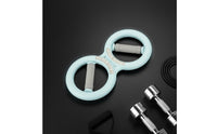 Double-Loop Arm Exerciser Full Upper Body Workout Double-Loop Chest Expander Portable Design Spring Power Rotator Bar for Men, Women, Office