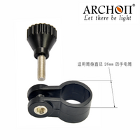 ARCHON奥瞳 D11V-II D15VP V10S潜水手电筒夹子YS26/YS24