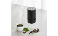 Portable Electric Coffee Grinder Transparent Powder Container Universal Serial Bus Replenishable Coffee Grinder Automatic