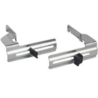 2 Pieces Heavy-Duty Miter Saw Crown Stop Compact Crown Guides Silver-Finished Miter Saw Positioning Guide Compatible for Carpenters, Carpentry, Workshops