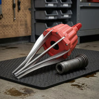 Curved Arms Pneumatic Cv Boot Spreader Metal CV Boot Expander Tool Ribbed Connector Compact for Mechanics, Auto Repair Shop