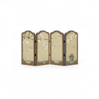 Home Decor Foldable Floral Folding Screen Decorative