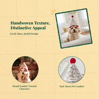 Pet Bonding Scarf, Candy Hat, Comfortable for Small Pets