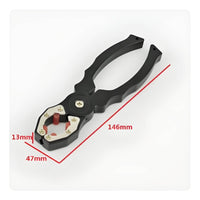2 Pieces Multifunctional FPV Engine Grip Pliers Allall-in-All-in-Single RC Engine Holder Aluminum Alloy