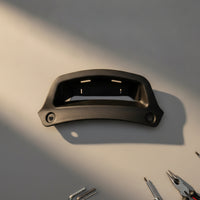 Rear Mudguard Connecting Piece Curved Part Black for DIY Mechanics