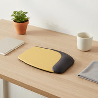 2 Pieces Memory Foam Wrist Pad Set Non-Slip Base for Office Workers, Gamers