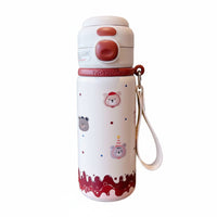 316 Stainless Steel Insulated Water Bottle, Student, Portable, Cartoon
