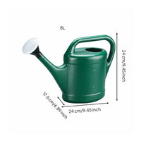 Plastic Watering Can Green Garden Watering Can Molded Handle